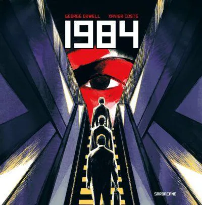 George Orwell: 1984 (French language, 2021, Éditions Sarbacane)